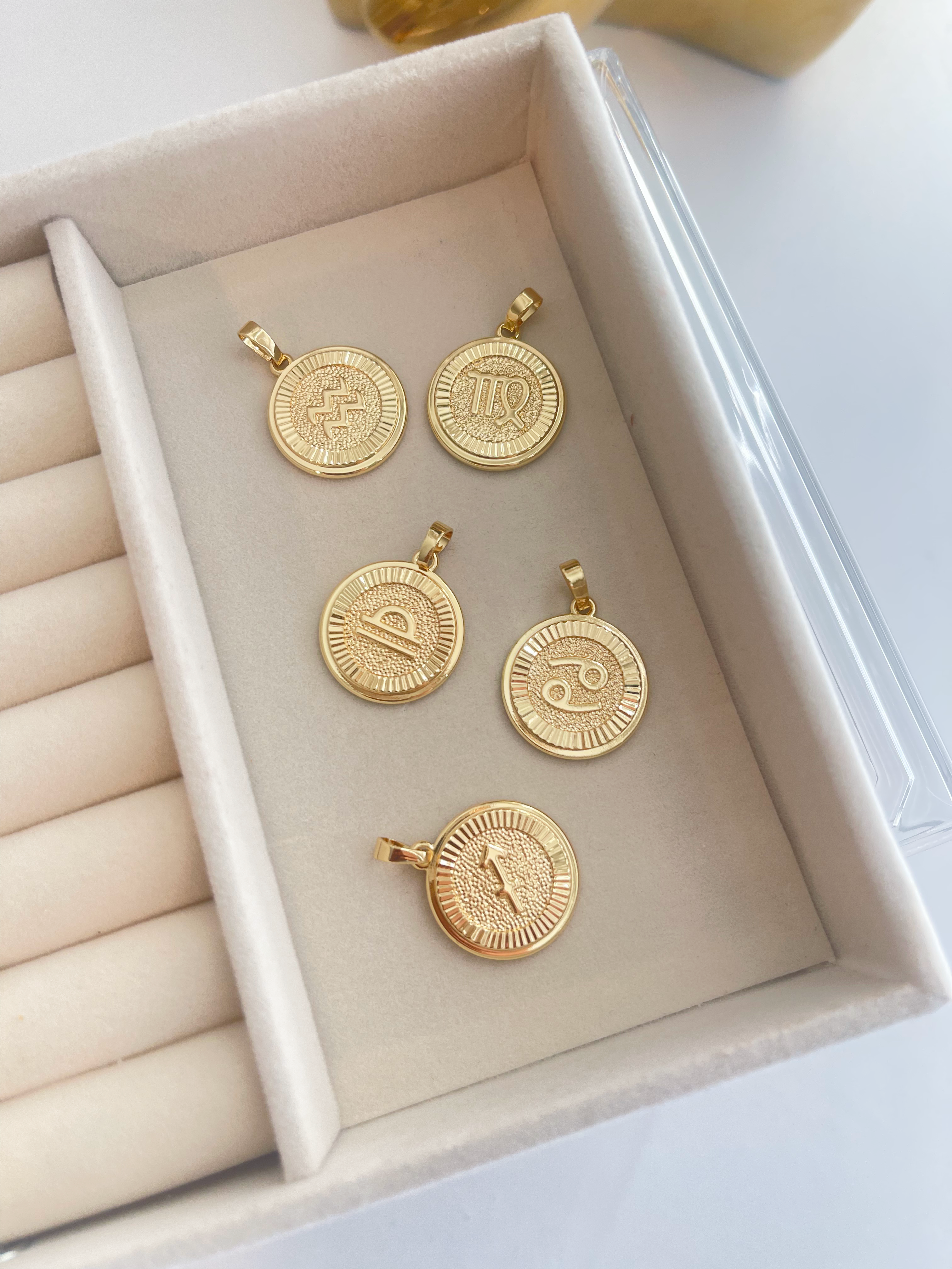 Gold Zodiac Necklaces