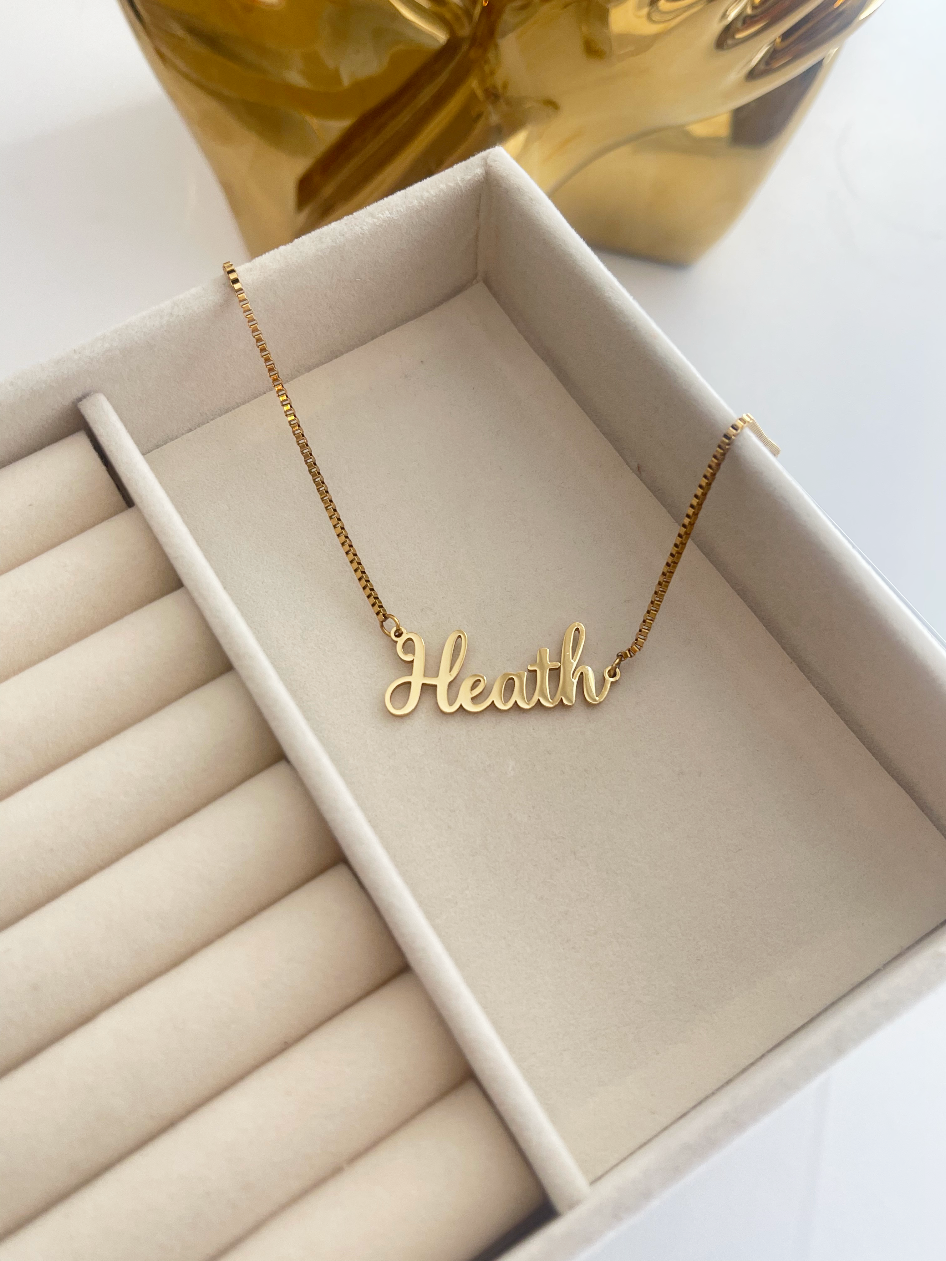 Gold Personalized Name Necklace