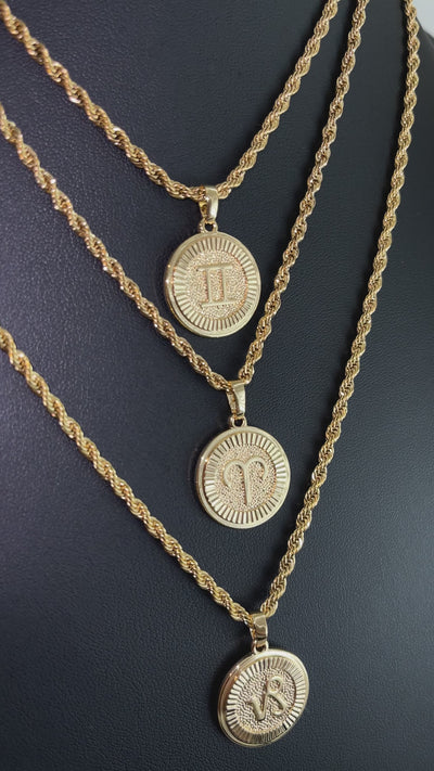 Zodiac Necklace unisex